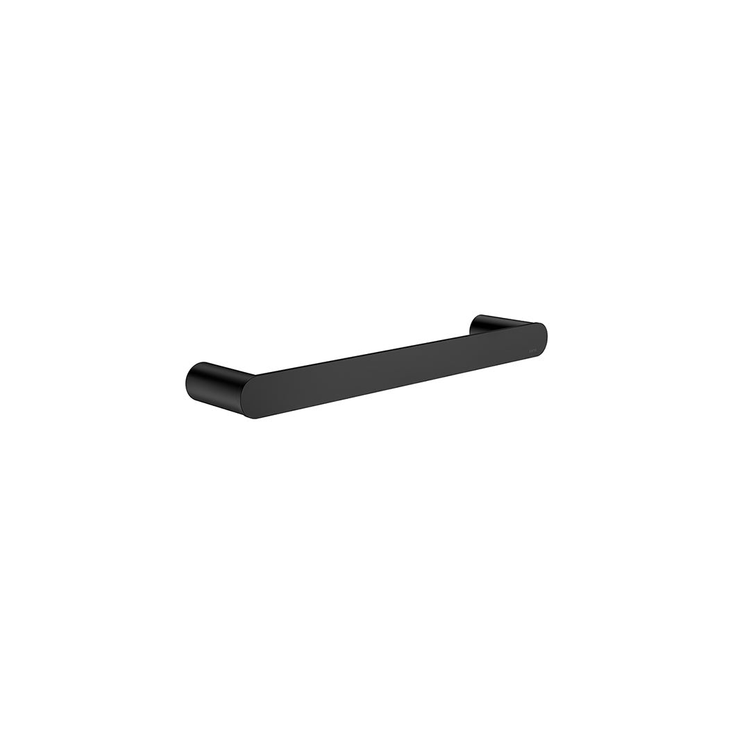 Curvae Single Towel Rail 300mm - Matte Black