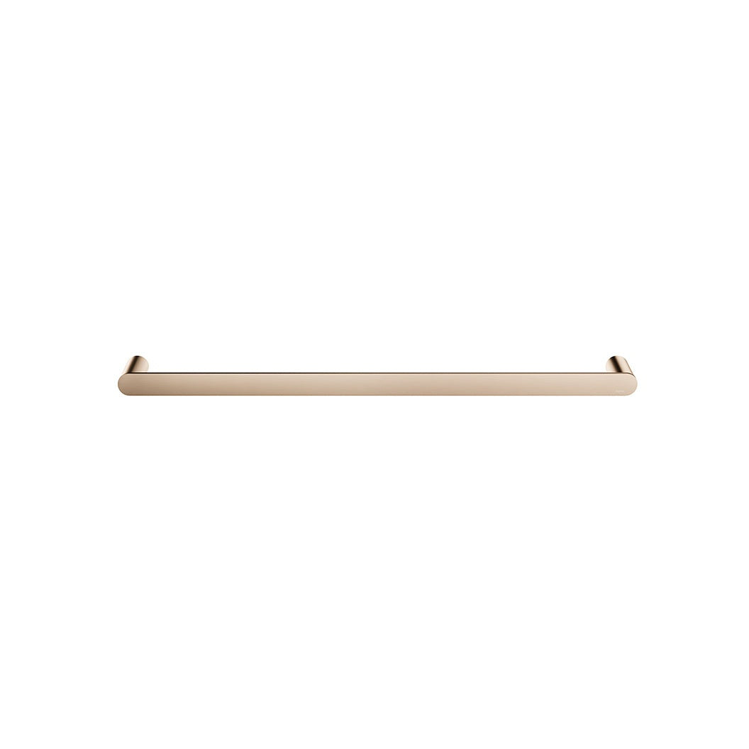 Curvae Single Towel Rail 600mm - Champagne
