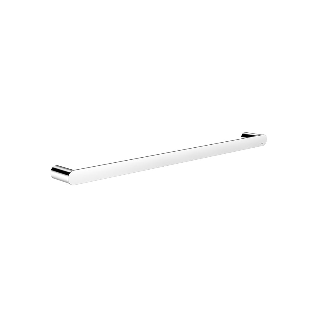 Curvae Single Towel Rail 600mm - Polished Chrome