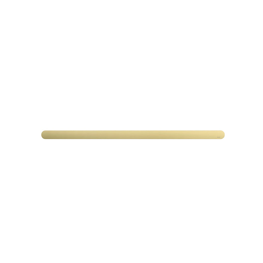 Curvae Single Towel Rail 600mm - Tiger Bronze