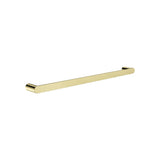 Curvae Single Towel Rail 600mm - Tiger Bronze