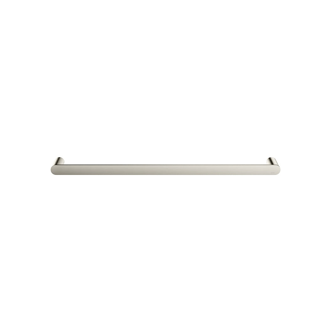 Curvae Single Towel Rail 600mm - Brushed Nickel
