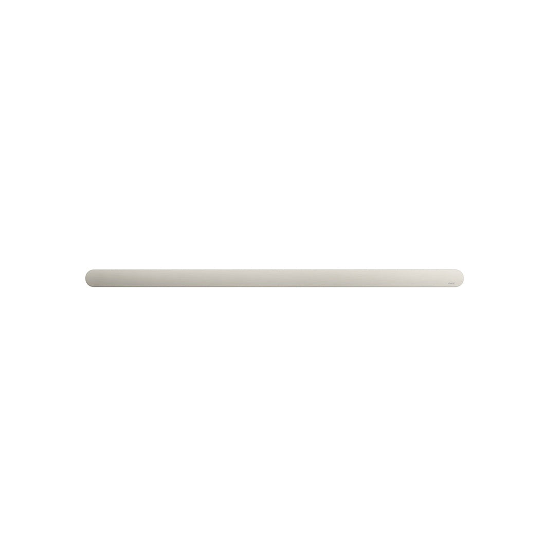 Curvae Single Towel Rail 600mm - Brushed Nickel