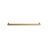 Curvae Single Towel Rail 600mm - Lustre Bronze