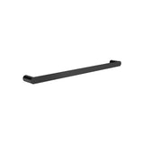 Curvae Single Towel Rail 600mm - Matte Black