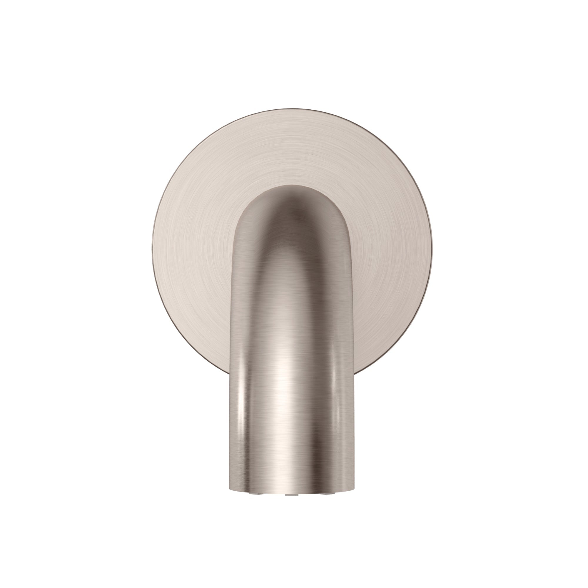 Universal Round Curved Spout 130mm - Champagne
