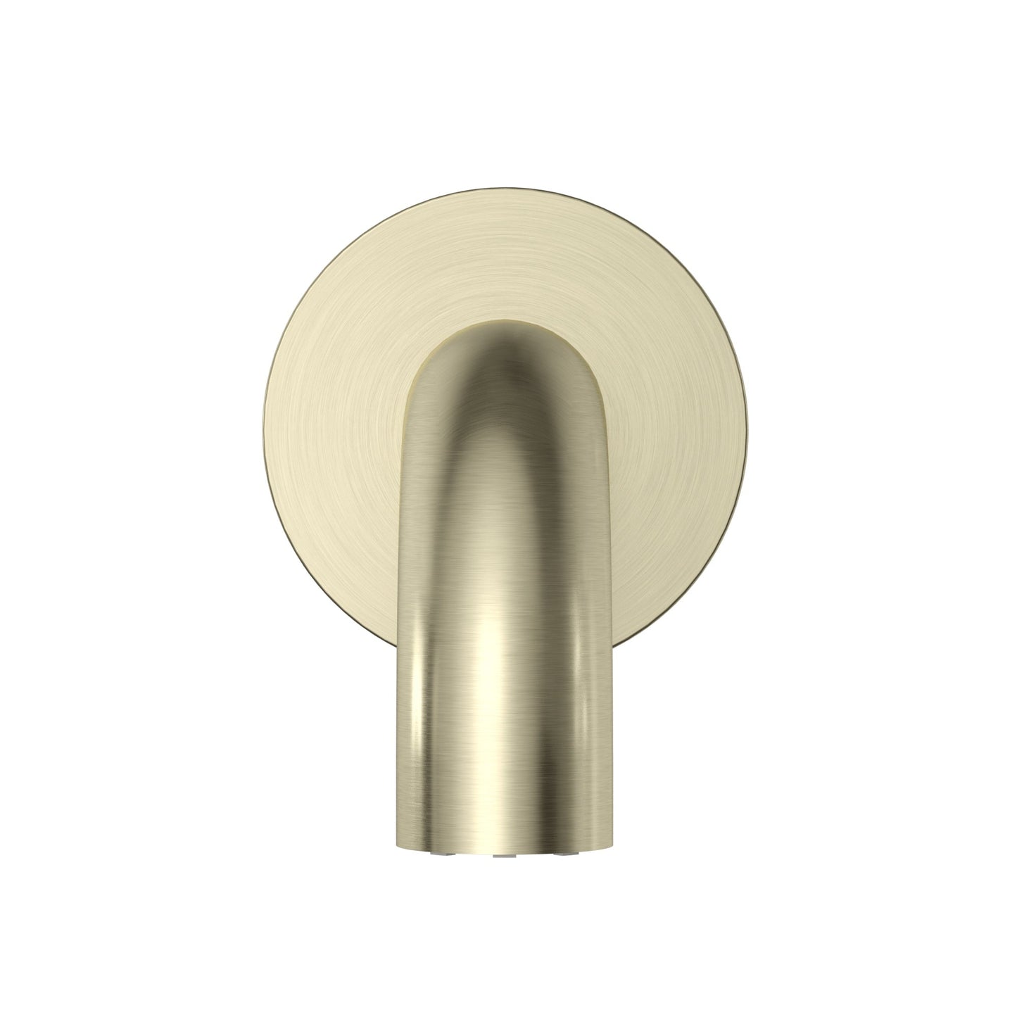 Universal Round Curved Spout 130mm - Tiger Bronze