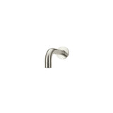 Universal Round Curved Spout 130mm - Brushed Nickel