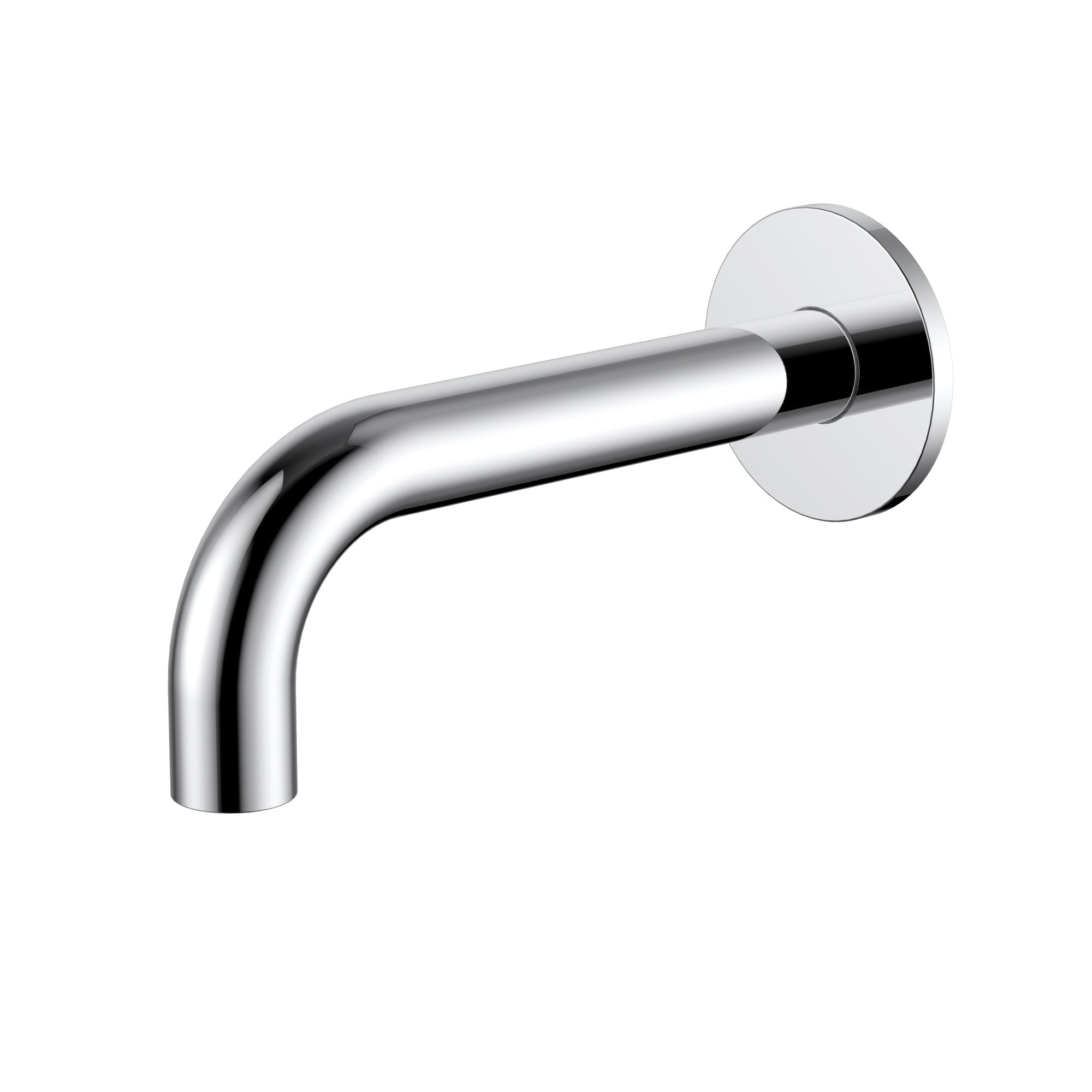 universal round curved spout 170mm