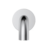 universal round curved spout 170mm - Polished Chrome