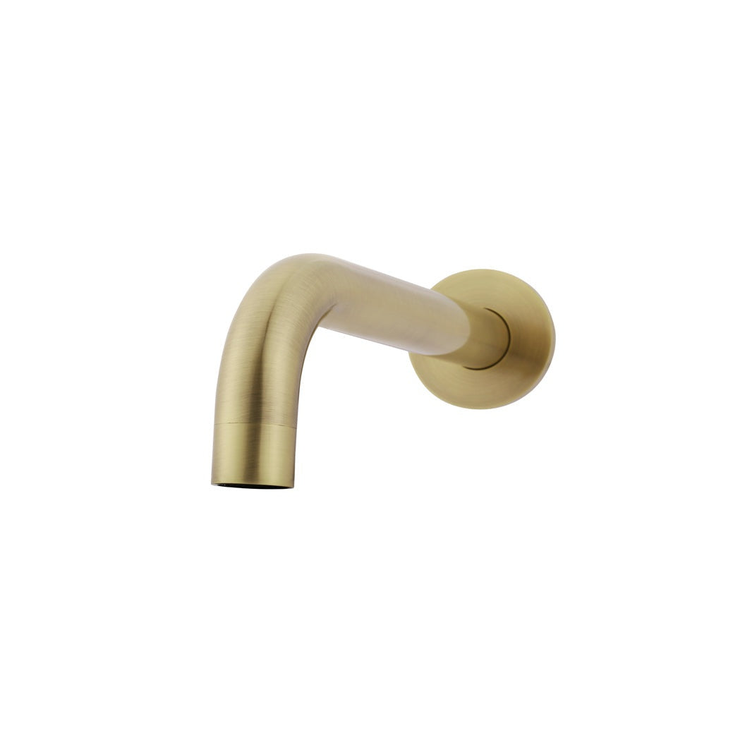 Universal Round Curved Spout - Tiger Bronze