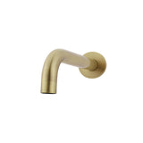 Universal Round Curved Spout - Tiger Bronze
