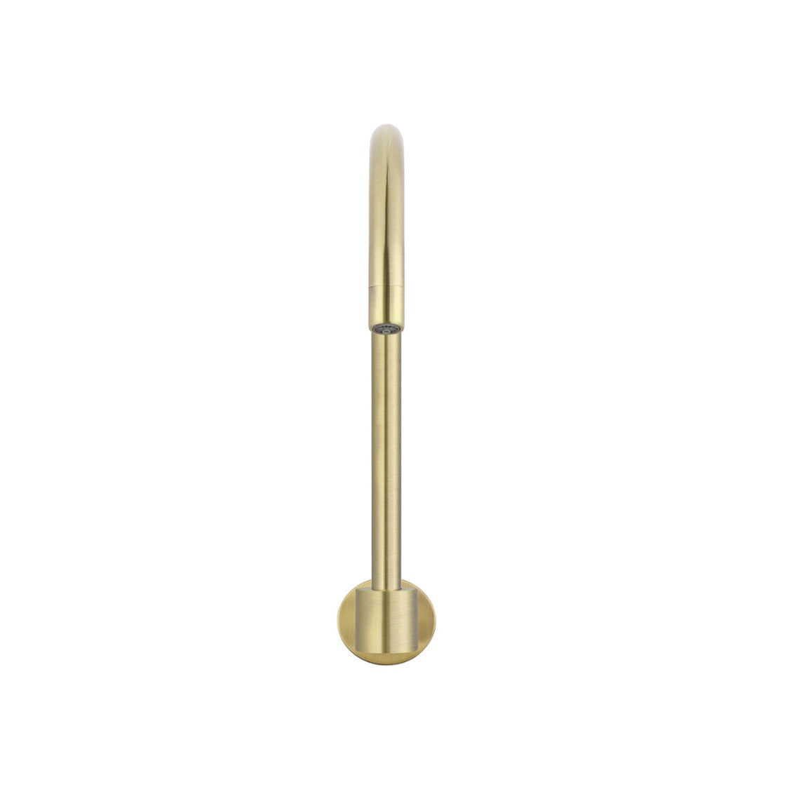 Round High-Rise Swivel Wall Spout - Tiger Bronze
