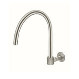 Round High-Rise Swivel Wall Spout