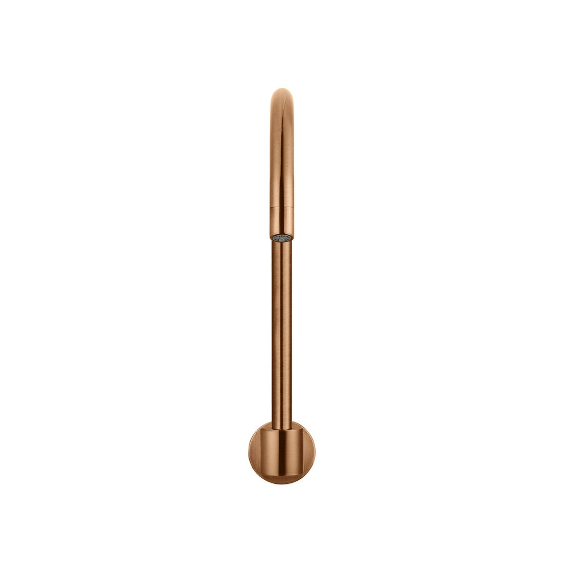 Round High-Rise Swivel Wall Spout in Tiger Bronze - alternative product view