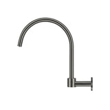 Round High-Rise Swivel Wall Spout - Shadow