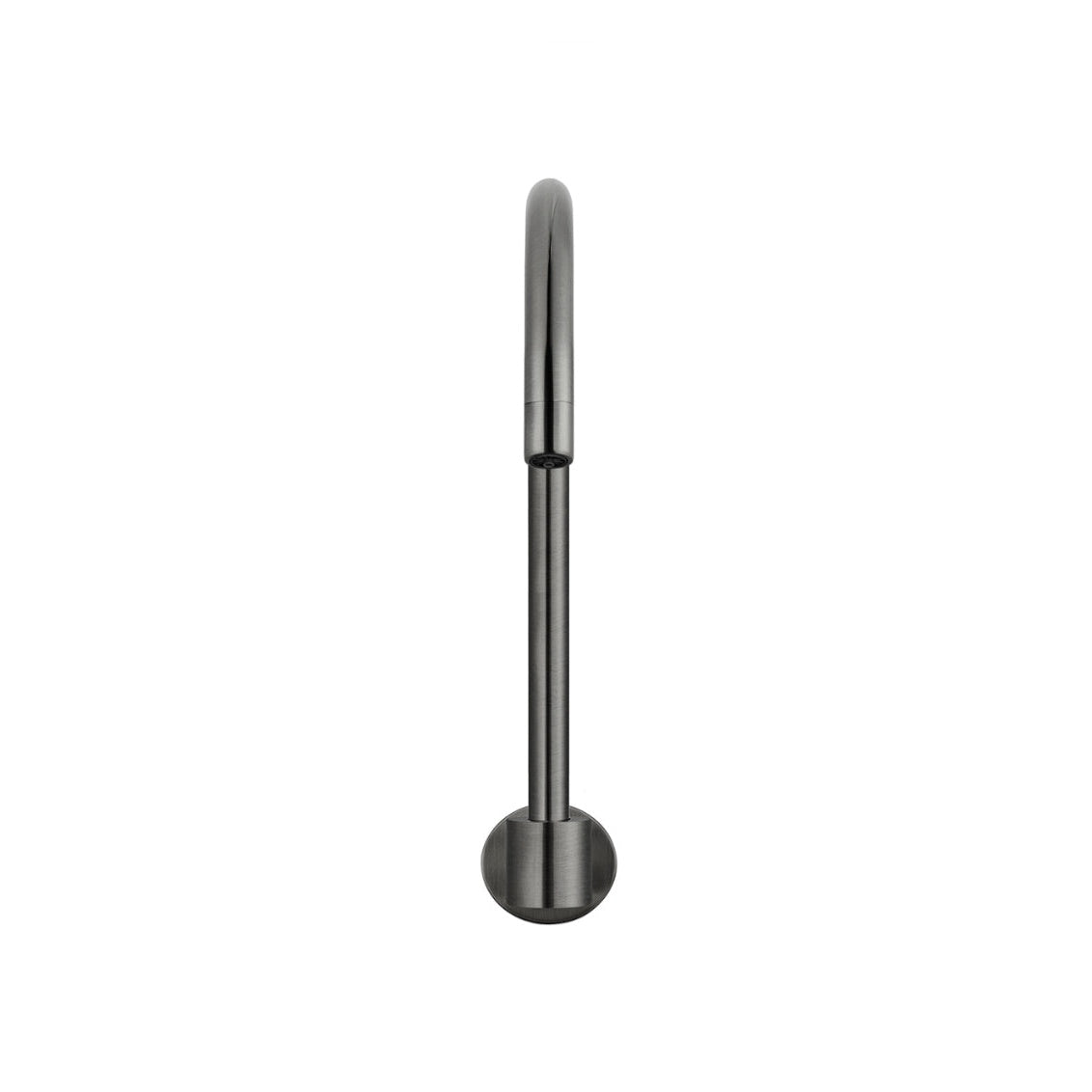 Round High-Rise Swivel Wall Spout - Shadow