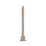 Round High-Rise Swivel Hob Spout - Champagne