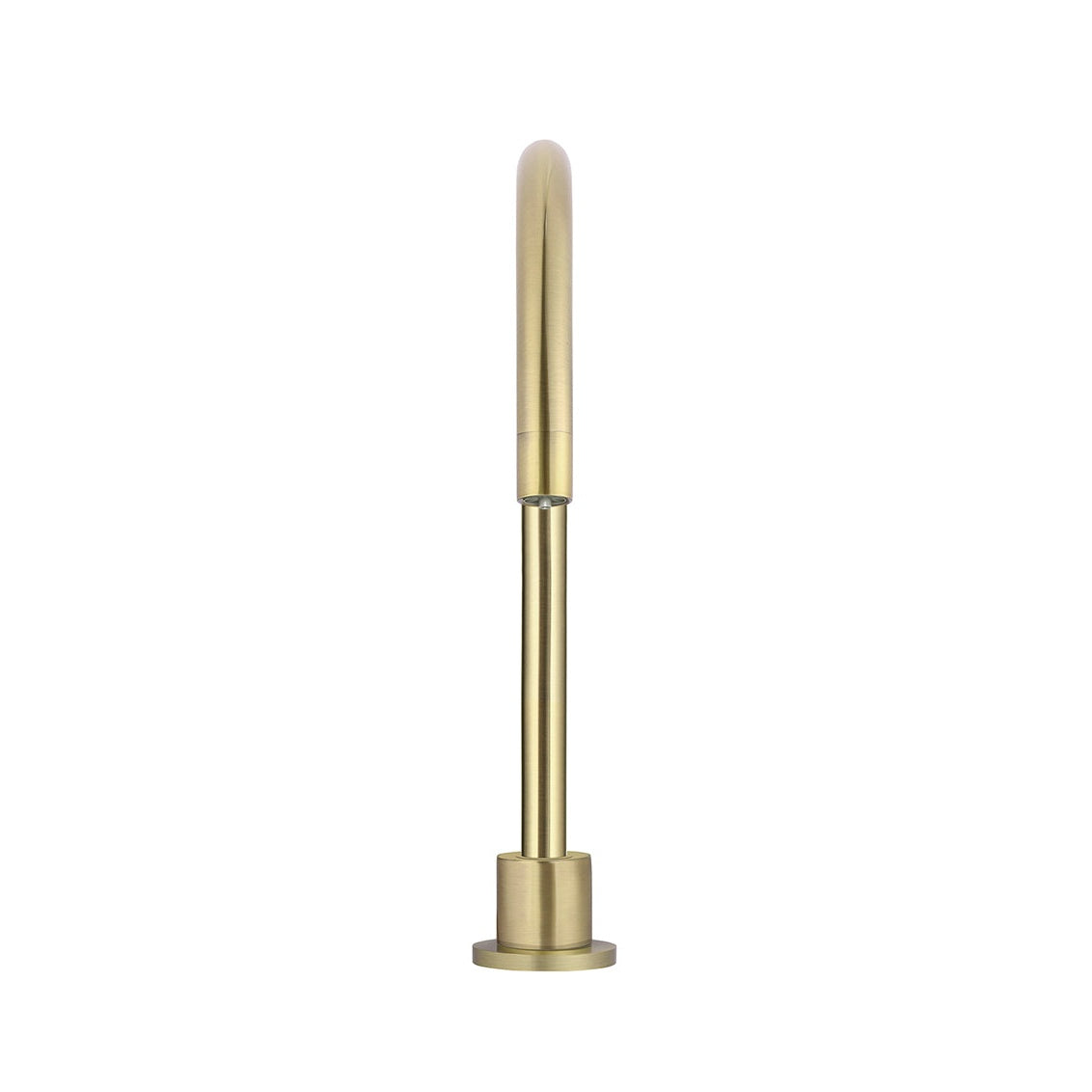 Round High-Rise Swivel Hob Spout - Tiger Bronze