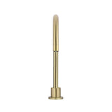 Round High-Rise Swivel Hob Spout - Tiger Bronze