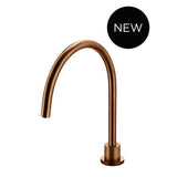 Round High-Rise Swivel Hob Spout