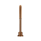 Round High-Rise Swivel Hob Spout - Lustre Bronze