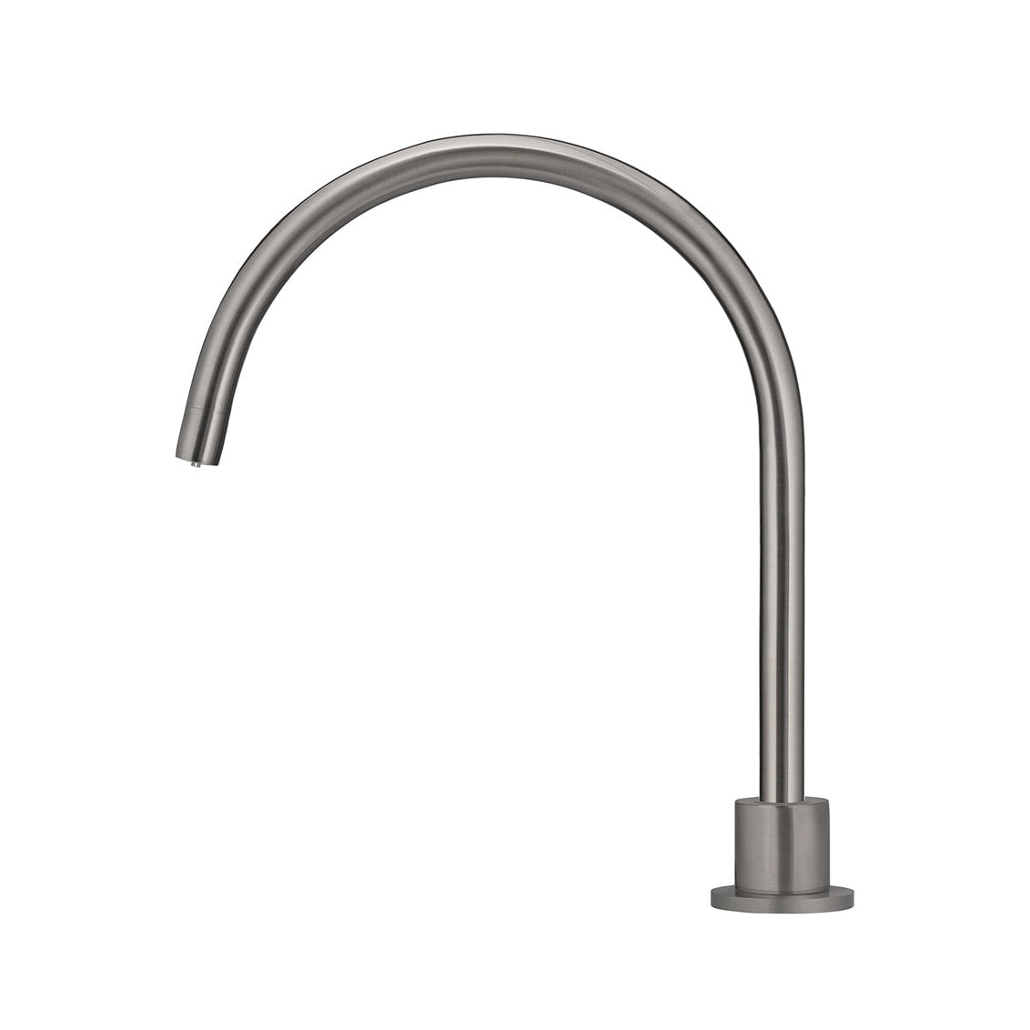 Round High-Rise Swivel Hob Spout - Shadow