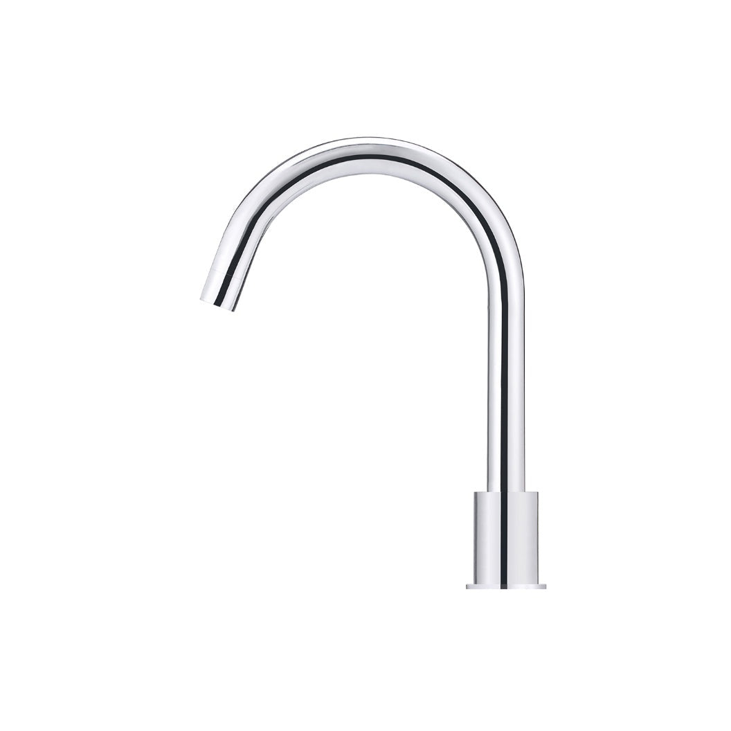 Round Hob Mounted Swivel Spout - Polished Chrome