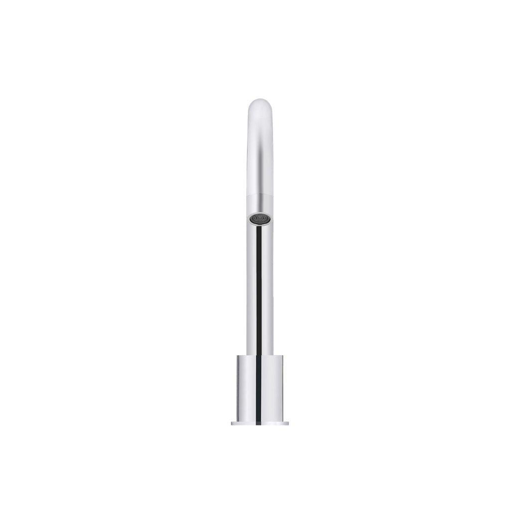 Round Hob Mounted Swivel Spout - Polished Chrome