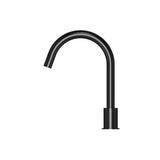 Round Hob Mounted Swivel Spout - Matte Black