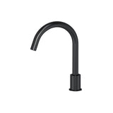 Round Hob Mounted Swivel Spout - Matte Black