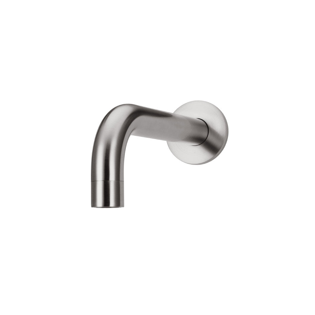 Outdoor Universal Round Curved Spout SS316 - Stainless Steel