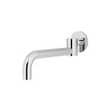 Round Swivel Wall Spout - Polished Chrome