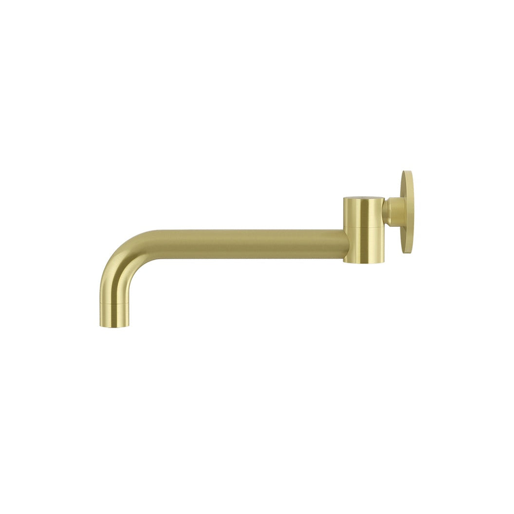 Round Swivel Wall Spout - Tiger Bronze