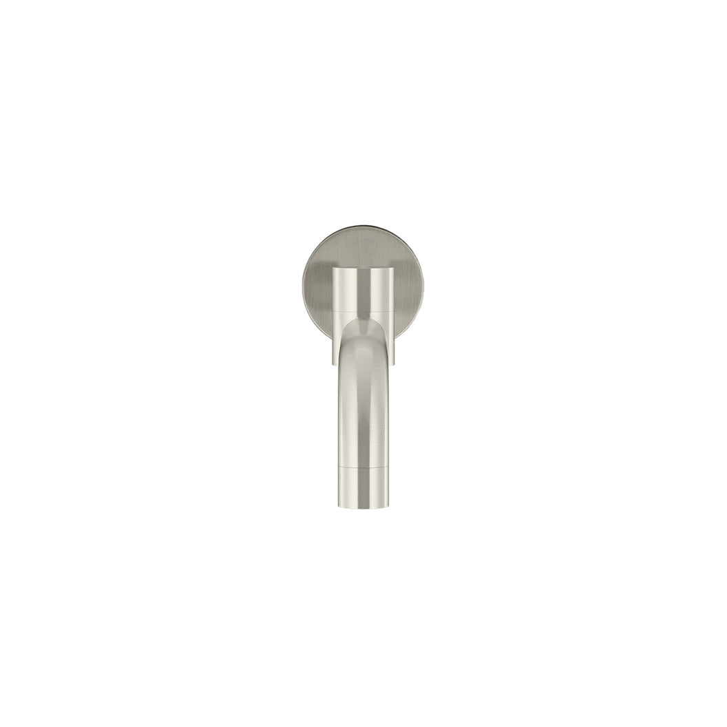 Round Swivel Wall Spout - Brushed Nickel