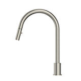 Kitchen hob spout with pull out nozzle - Polished Chrome