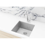 Sink Strainer and Waste Plug Basket with Stopper - Brushed Nickel