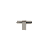 Momo Maida T Knob 52mm in English Bronze - front view