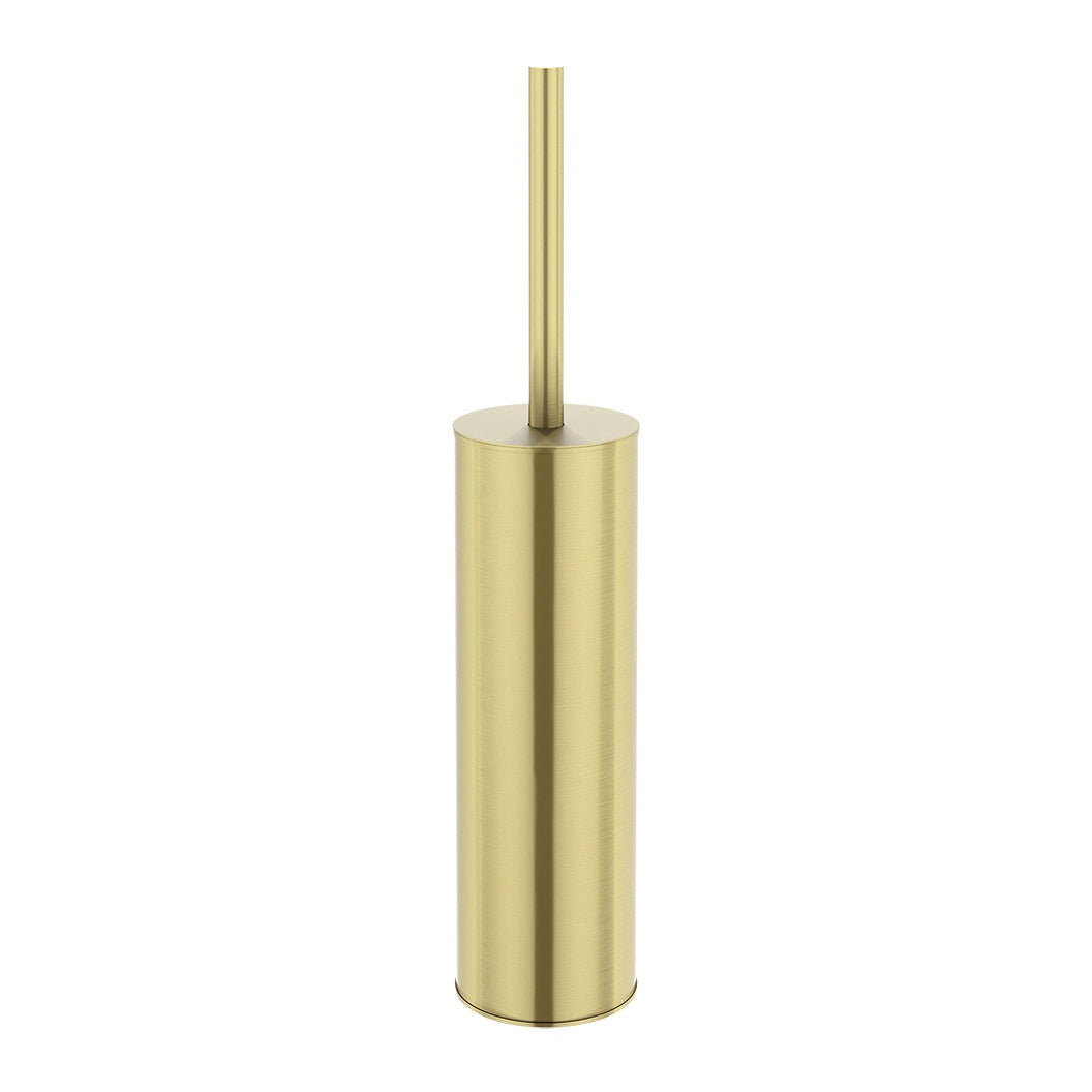 Round Toilet Brush and Holder - Tiger Bronze