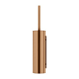 Round Toilet Brush and Holder - Lustre Bronze