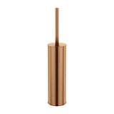 Round Toilet Brush and Holder - Lustre Bronze