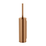 Round Toilet Brush and Holder - Lustre Bronze