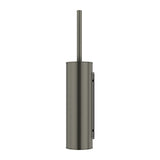 Round Toilet Brush and Holder - Shadow