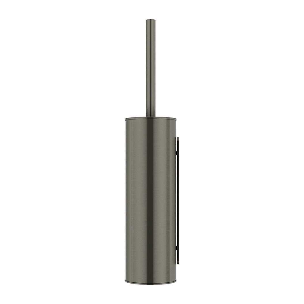 Round Toilet Brush and Holder - Shadow