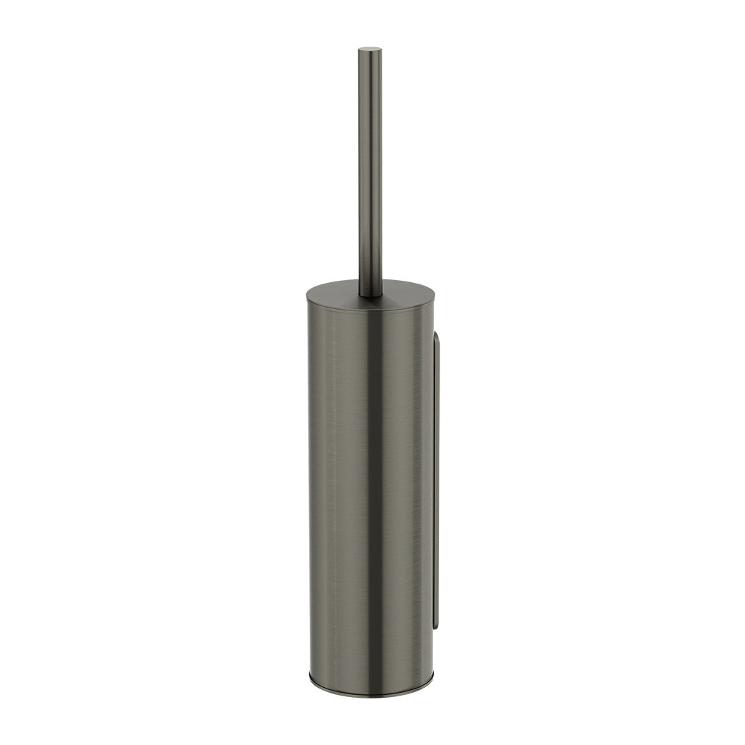 Round Toilet Brush and Holder - Shadow