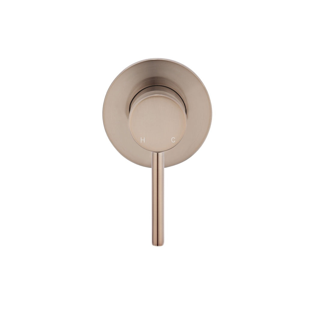 Round Wall Mixer Finish Kit - Champagne