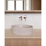 Round Wall Mixer Finish Kit in Polished Chrome - alternative product view