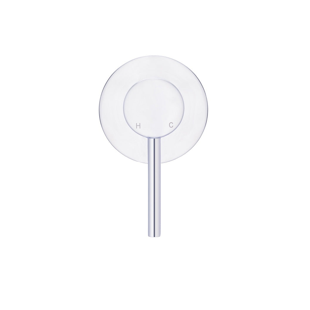 Round Wall Mixer Finish Kit - Polished Chrome