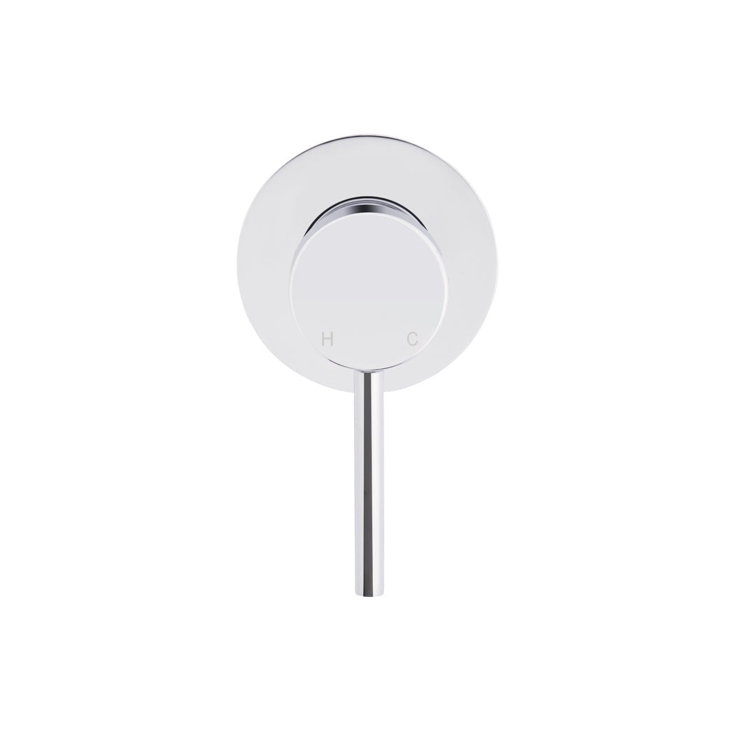 Round Wall Mixer Finish Kit - Polished Chrome