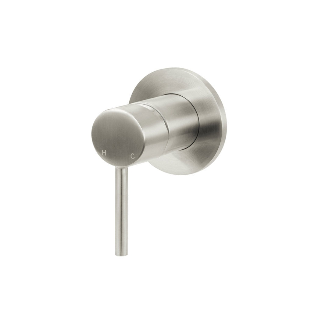 Round Wall Mixer Finish Kit - Brushed Nickel